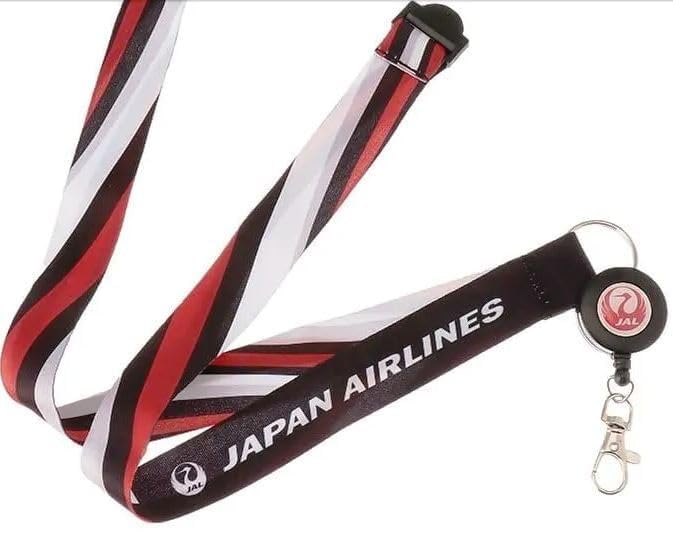 Amazon.co.jp: JAL CAスカーフ柄 ネックストラップ リール付き : おもちゃ